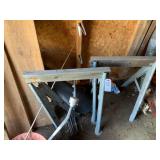 Saw Benches, Sprinkler, Wire & Misc.