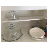 Covered Cake Dishes, Thermos, Bowls