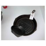 Lodge 9" Cast Skillet & Small Cast Pan