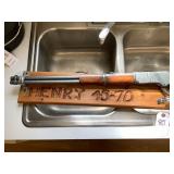 Believed To Be a Henry 45-70 Cal. "Replica Wall Di