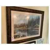 "Fly Fishing" Print 33"X27"