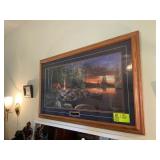 Print "Twilight Fire" By Jim Hansel 41" X 24"