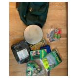 Poncho, Emergency Tent, Fire Starters, Mess Kit