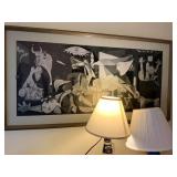 Hp Printer, Jim Beam Bottle Lamp, Tide Bottle Lamp