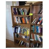 2 Book Cases with Lots Of Misc Books