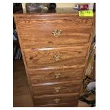 5 Drawer Chest 25.5x16x48.5"T