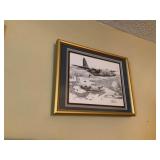 2 Military Pen & Inks by Nic Perriello 14.25x11.25