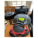 4 Radios Sony, Rca, Gpz, Realistic Sw-100