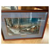 2 Prints by Terry Redlin "Morning Solitude" & "Eve