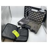 SMITH AND WESSON HARD PISTOL CASE AND SPRINGFIELD