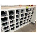 30 CUBBY SHOE RACK, 60 IN X 16 IN X 45 IN. LOT LOC
