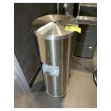 TRASH CAN AND SANITIZING WIPE STAND, 13 IN DIAMETE