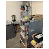 18 LITTLE GIANT LEVELER, LADDER. LOT LOCATED IN RA