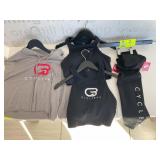 GROUP OF CYCLEBAR CLOTHING, SIZES M. YOGA PANTS, T