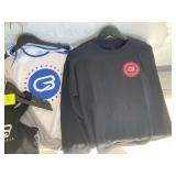 GROUP OF CYCLEBAR CLOTHING, SIZES M. TOPS, SPORTS