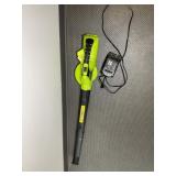 20 V ELECTRIC BLOWER, WITH BATTERY AND CHARGER. LO