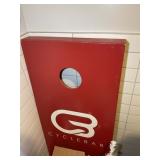 CORNHOLE BOARDS AND BAGS. LOT LOCATED IN RALEIGH