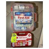 TWO FIRST AID KITS. LOT LOCATED IN CARY