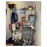 METRO RACK 36 IN X 18 IN X 73 IN. LOT LOCATED IN R