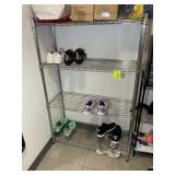 METRO RACK 36 IN X 14 IN X 54 IN, NO CONTENTS. LOT