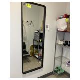 FULL LENGTH WALL MIRROR, 22 IN X 60 IN. LOT LOCATE