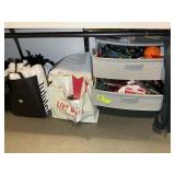 LARGE GROUP OF DECORATIONS, MISC. LOT LOCATED IN R