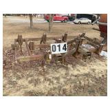 KMC SPRING TOOTH CULTIVATOR, 11 FT OVERALL