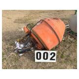 MIXER 80 PTO DRIVEN CONCRETE MIXER