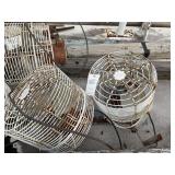 GROUP OF 4 HANGING FANS