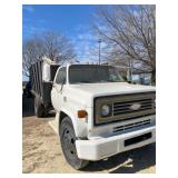 1974 CHEVY C60 MANUAL TRANSMISSION, DUMP BODY, SHO