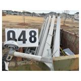 CONTENTS OF TRAILER INCLUDING GUIDE WIRE, BRACES,