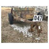 MILITARY TYPE 1.5 TON AMMO TRAILER, MODEL 1966, VI