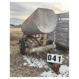 GRAIN WAGON, GRAVITY WAGON. 42 IN DIAMETER X 93 IN