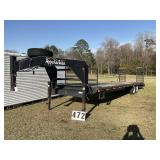 Appalachin 25ft w 5ft dove tail goose neck