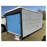 Mobile Storage Building 8ftx16ftx8ft