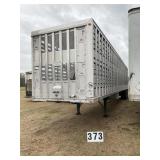 1994 48 M and W Livestock trailer