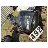 Suzuki 4 stroke 150 no prop black