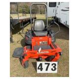 Kubota JG124E 48in cut 724CC               MI/HR:
