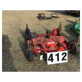 Del Marino 4ft finish mower no PTO shaft