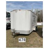 Forest River 7ftx14ft enclosed trailer