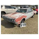 Oldmobile Cutlass NO TITLE. Not running