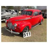 Chevy Special Deluxe 350 4Sp   Year: 1940