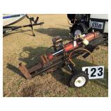 Gas powered log splitter not running