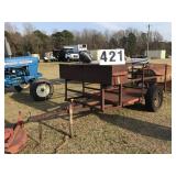 4ft x 10 ft trailer with toolbox