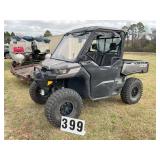 Canam Hd10 Defender XT  Soft cab kits spare tire l