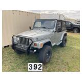 Jeep Wrangler    Year: 1997           MI/HR: 14075