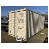 New Standard one trip container 96inx120inx20ft