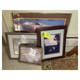 GROUP OF ASSORTED FRAMED PICTURES