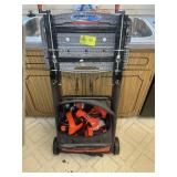 BLACK AND DECKER 18V FIRESTORM TOOL SET WITH ROLLI