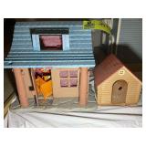 FISHER PRICE CAMPING CABIN AND EPOCH CABIN, 6 IN A